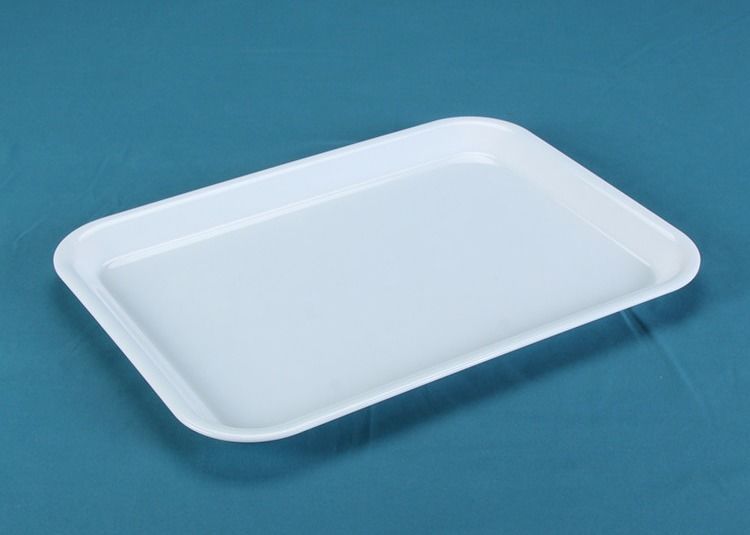 Large Rectangular 100% Melamine Food Serving Tray 15.5"