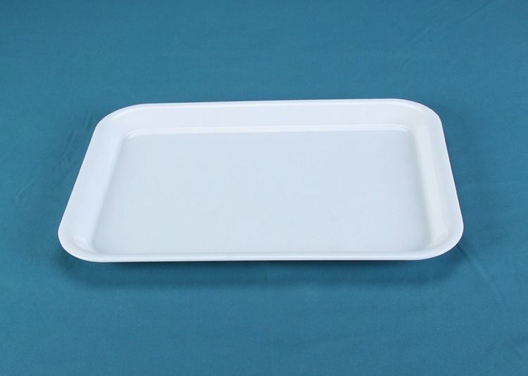 Large Rectangular 100% Melamine Food Serving Tray 15.5"