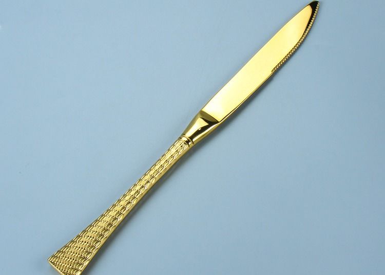 Gilding Gold Stainless Steel Flatware Set