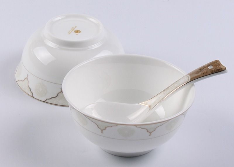 CIQ Certificate 45pc Bone China Dinner Set For 6 People