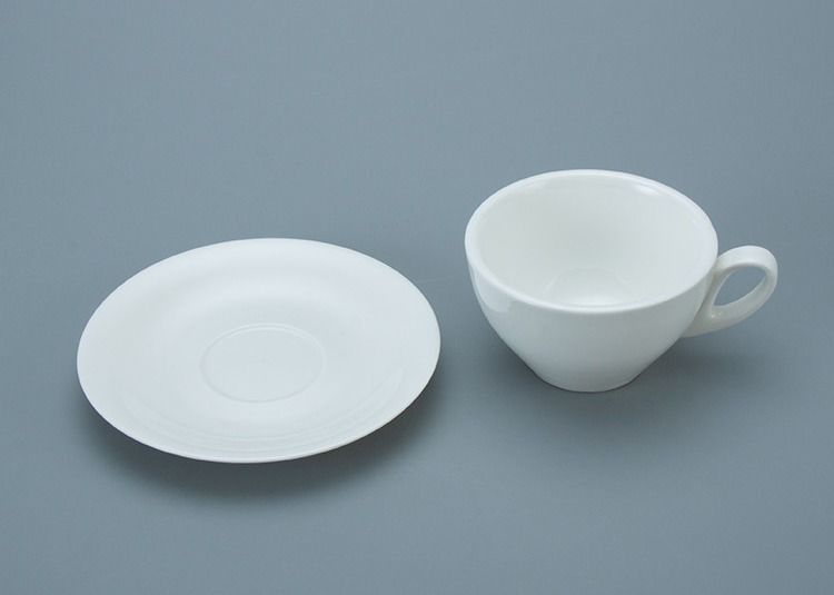 Coffee Cappuccino Espresso Porcelain Coffee Cups With Saucers